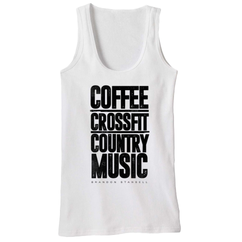 Coffee Crossfit And Country Music Tank