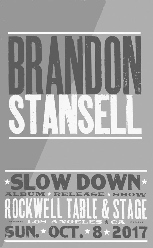 Brandon Stansell Hatch Show Print